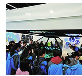 走进气象馆观测实践